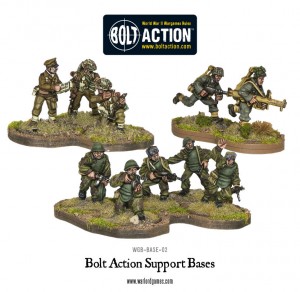 New: Bolt Action squad bases! - Warlord Games