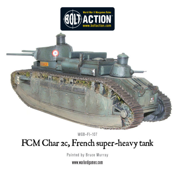 Char 2c FCM, French Super-heavy tank