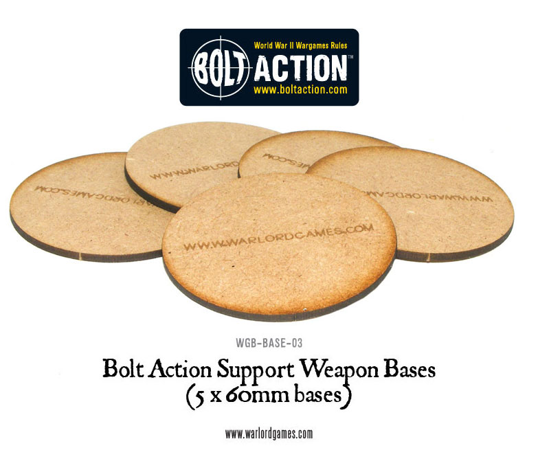 New 60mm round bases! Warlord Games