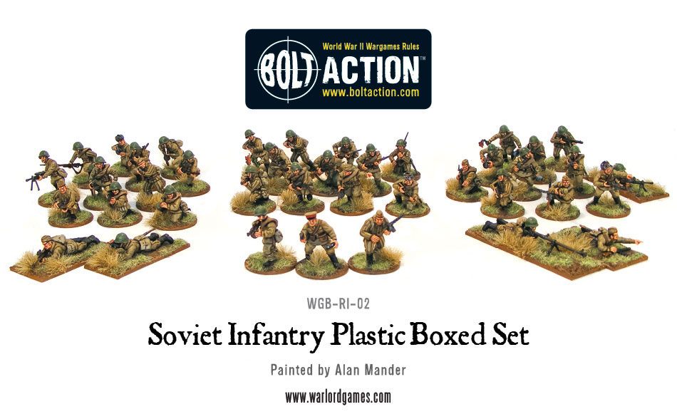 Soviet Infantry Plastic Boxed Set