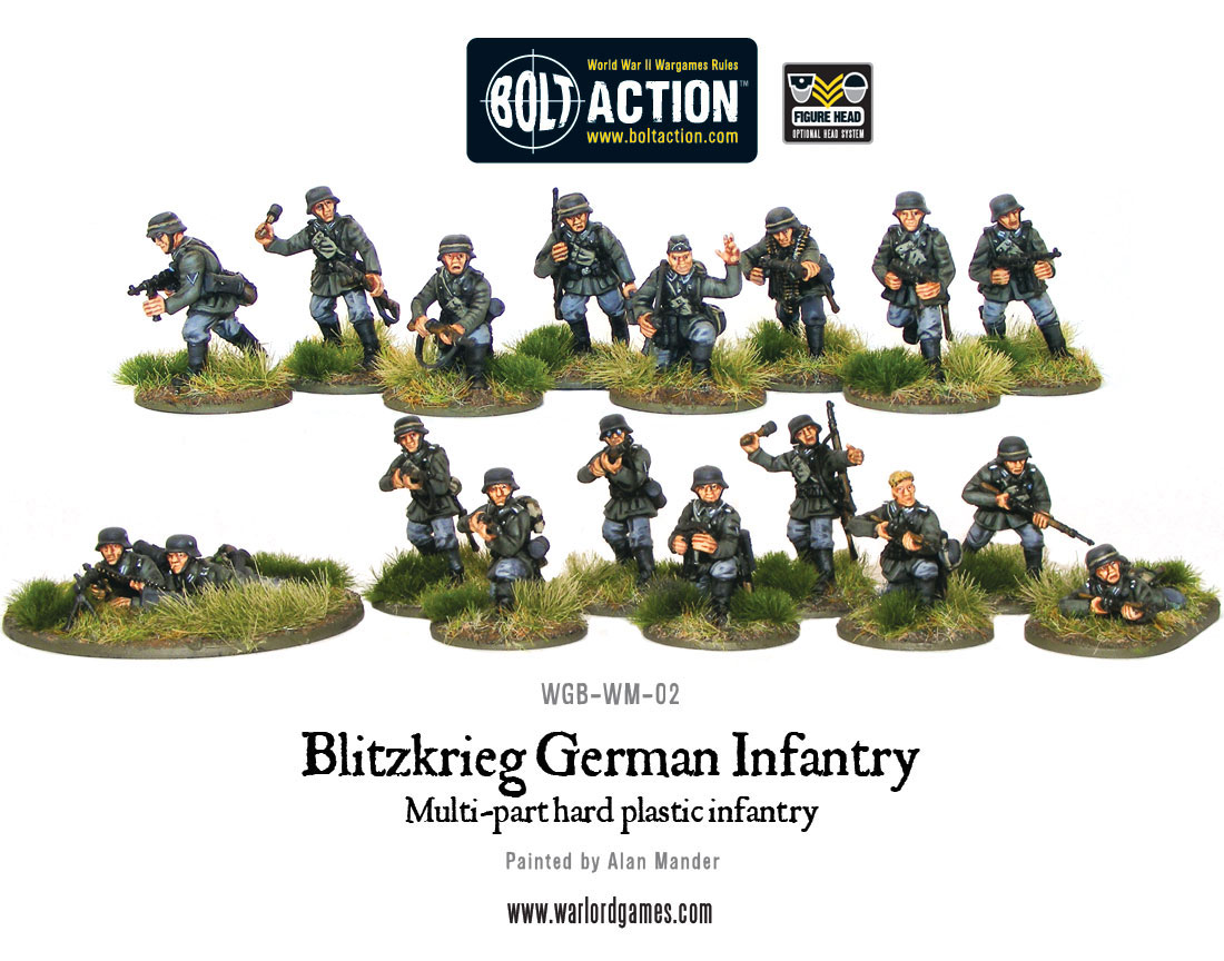 New: Waffen SS Plastic Frame - Warlord Games