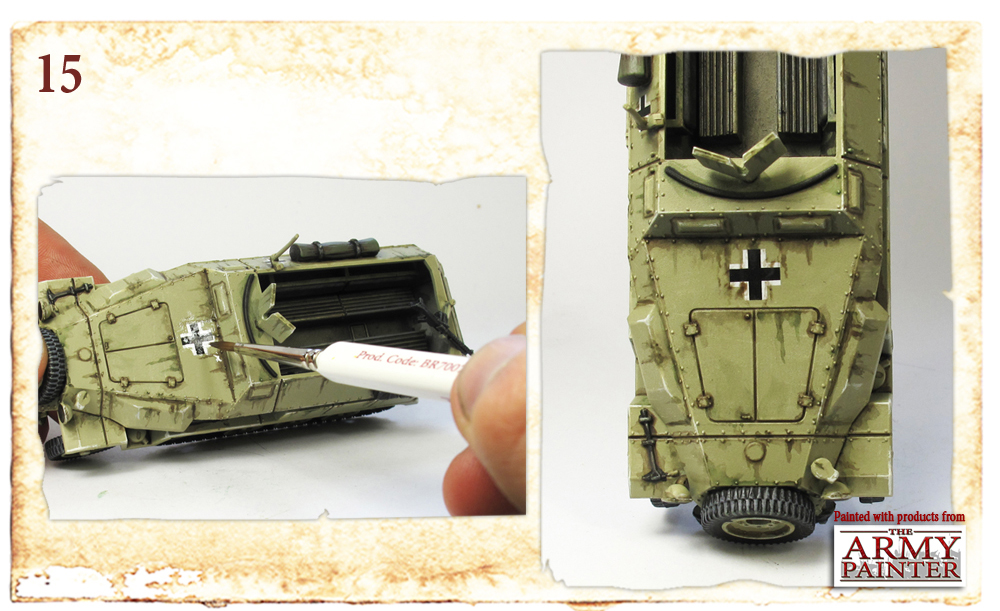 Painting a Hanomag pt3 Transfer and Finish Warlord Games