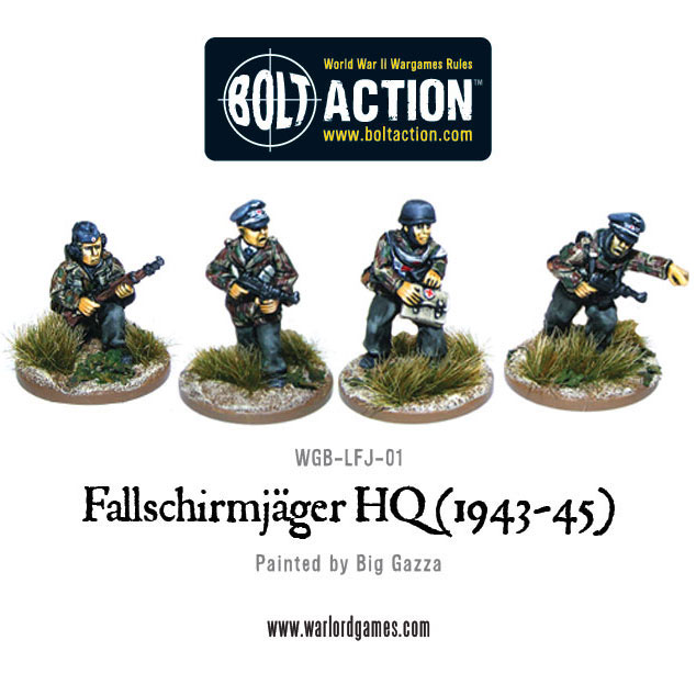 New: Bolt Action Fallschirmjager revised! - Warlord Games