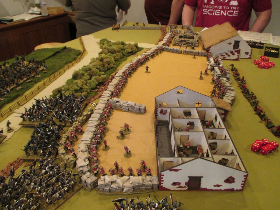 Battle Report Rorke's Drift Warlord Games