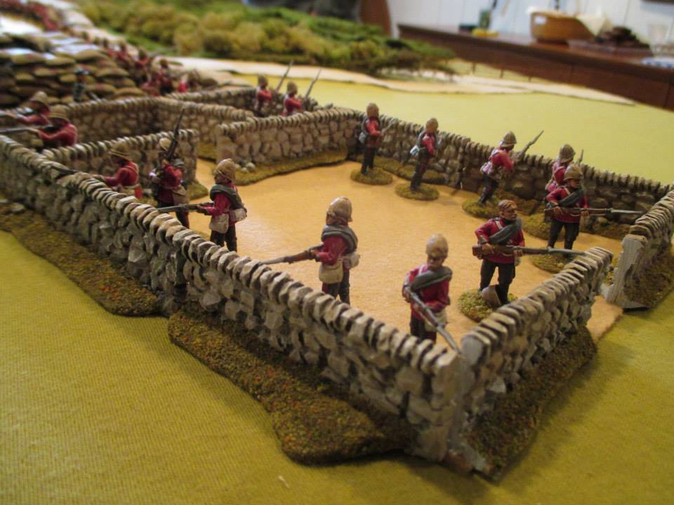 Battle Report Rorke's Drift Warlord Games