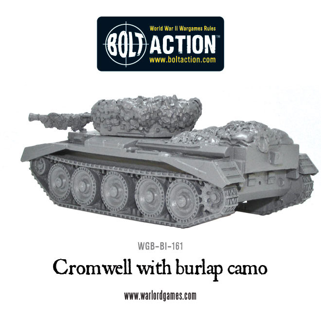New: Cromwell with burlap camo - Warlord Games