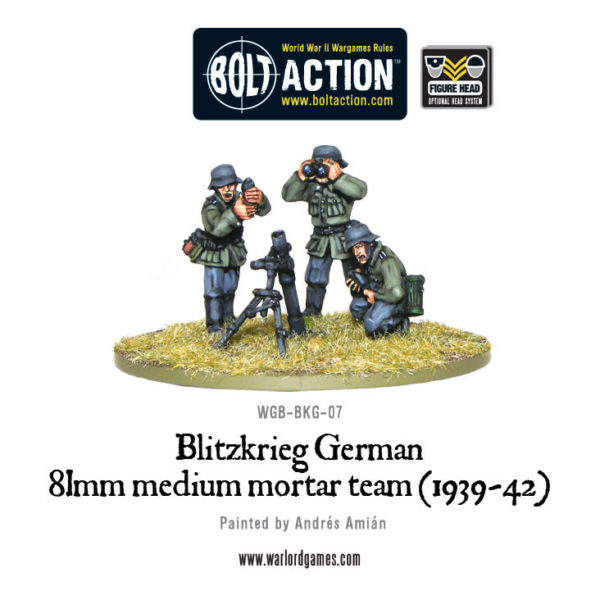 WARLORD GAMES 402212007 Blitzkrieg German support group. Bolt Action, Wargames and Miniatures - Historical - Bolt Action - German army | El Taller del Modelista WARLORD GAMES 402212007 Blitzkrieg German support group. Bolt Action, Wargames and Miniatures - Historical - Bolt Action - German army | El Taller del Modelista