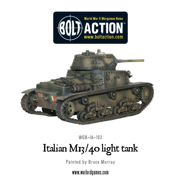 scale  WWII Italian M13/40  light Tank  El Alamein Egypt 1/76 20mm 1942 