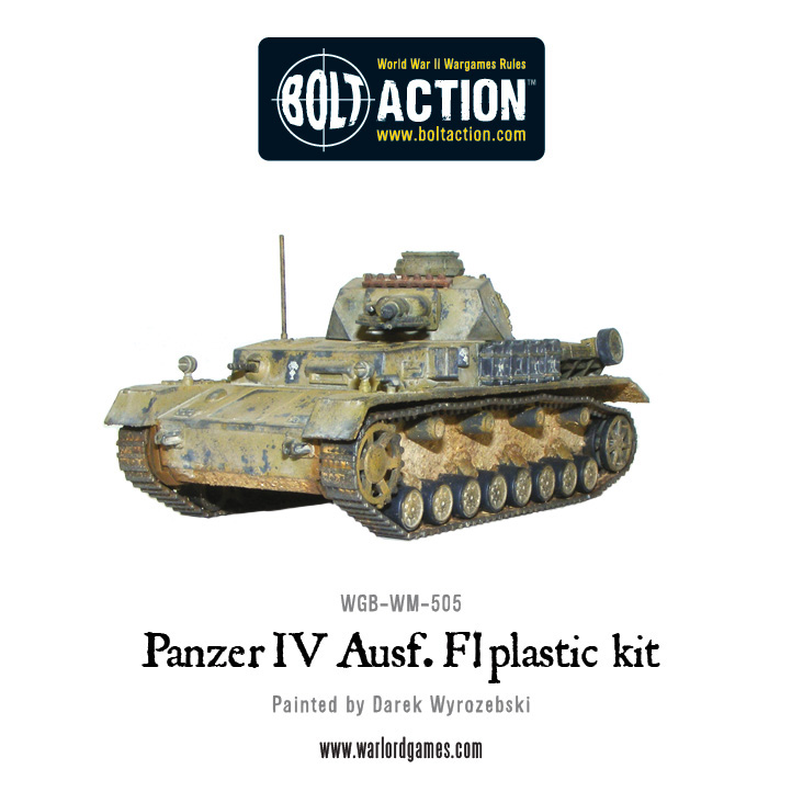 F1/G/H Bolt Action Panzer IV Ausf Warlords 