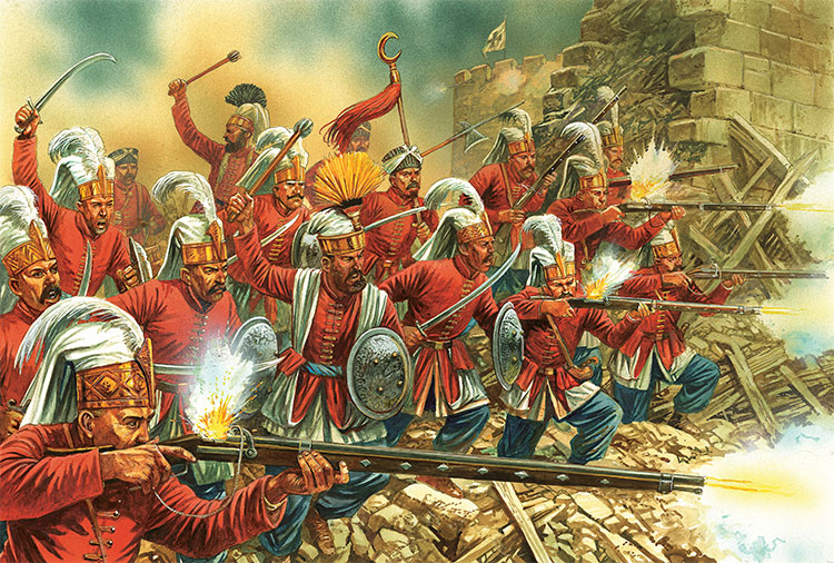 Art Preview Janissaries Warlord Games