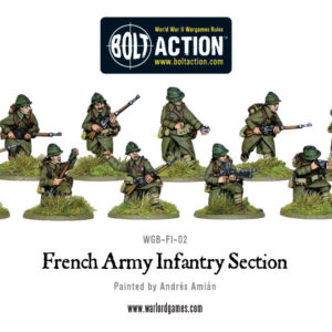 Bolt Action WW2 French Army Cavalry A NIP Blister NEW Warlord Games