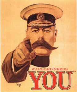 Kitchener - Warlord Needs You!