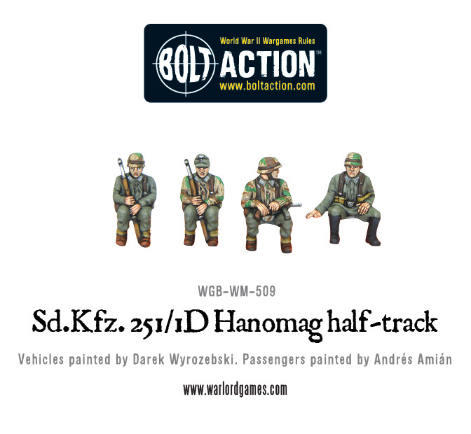 Warlord Games Bolt Action  Hanomag ausf 251/1 D 