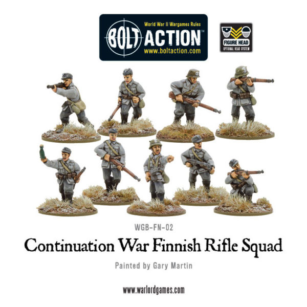 Hobby: Using Plastic German sprues for Finnish infantry. - Warlord Games