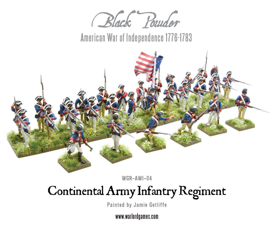 American War of Independence plastic sprues 28mm Warlord Games 