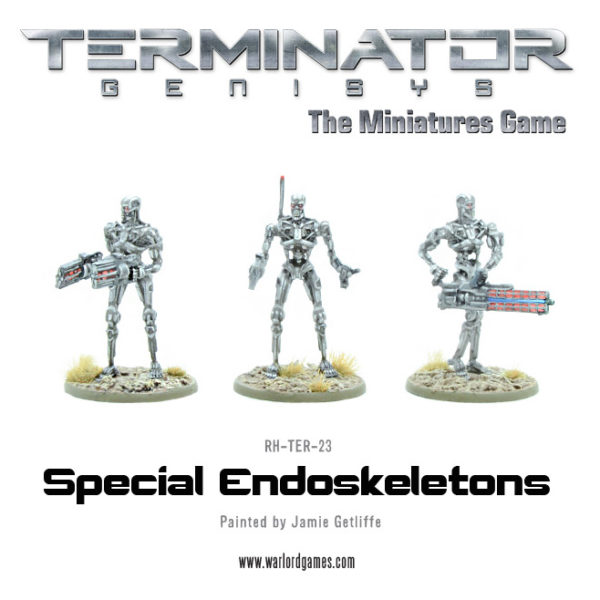 New: Terminator Genisys Spider Tank and new Resistance models ...