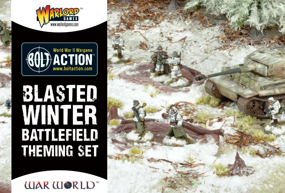 Warlord games bnib microbille hiver battlefield thème set WGS-BFT-01 