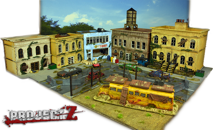 Project Z Mini Project Z: The Zombie Scenery Files - Warlord Games