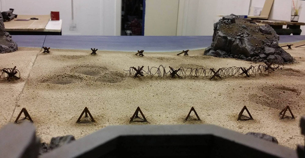 D Day Layout Project Feature: TheTerrainTutor's D-Day Board Project - Warlord Games