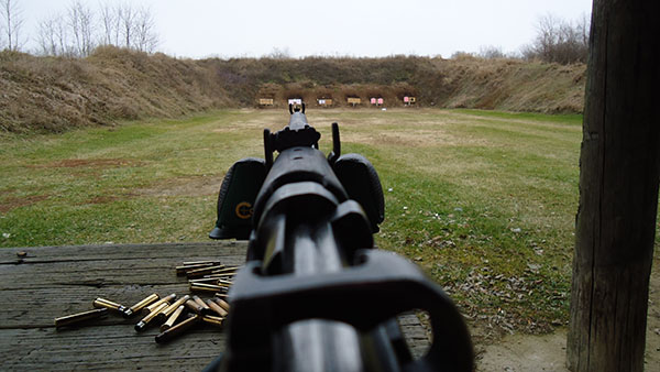 B Mod Rifle Range Ranges in Bolt Action - Warlord Games