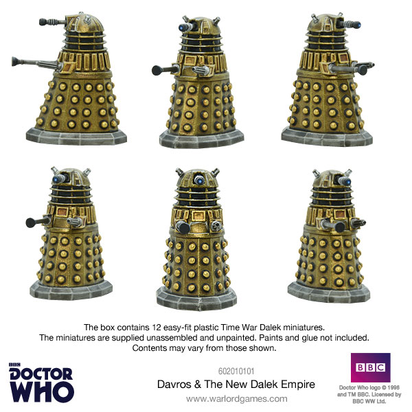 Doctor Who Davros & The New Dalek Empire Warlord Games