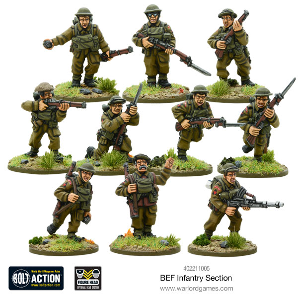 Painting British Expeditionary Force Infantry 1940 - Warlord Games