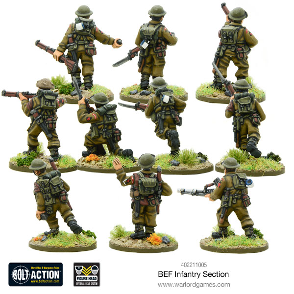 New: British Expeditionary Force Infantry Section - Warlord Games