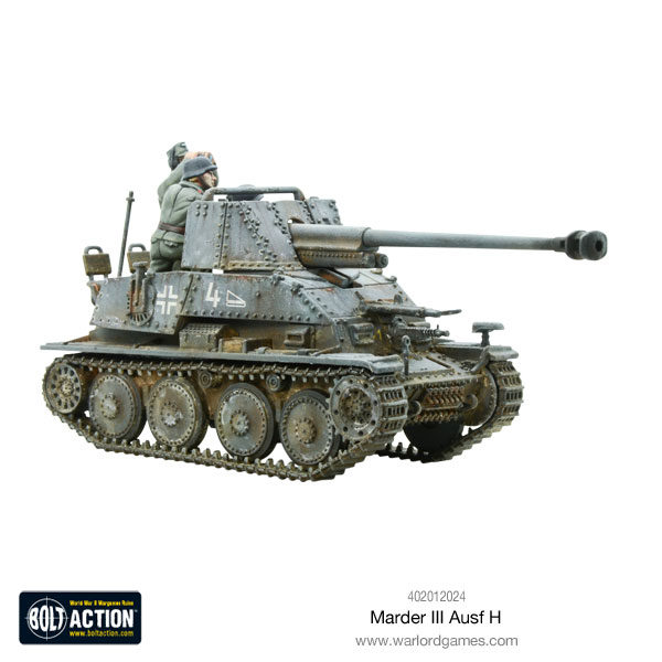 Marder III Ausf. H, plastic, SPG, German Army