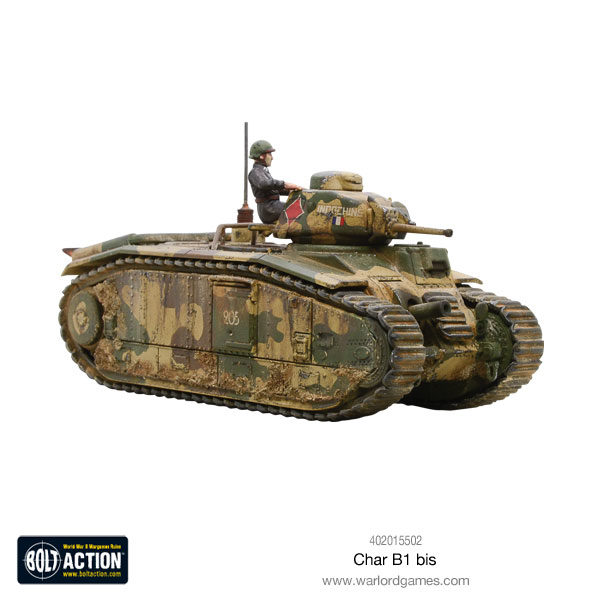 Char B1 bis plastic model kit