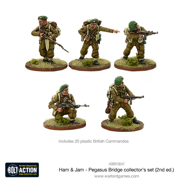 New: Commando support group - Warlord Games