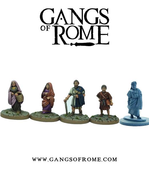 Gangs of Rome Gladiator Undecimus War Banner Footsore Miniatures WBGOR011 