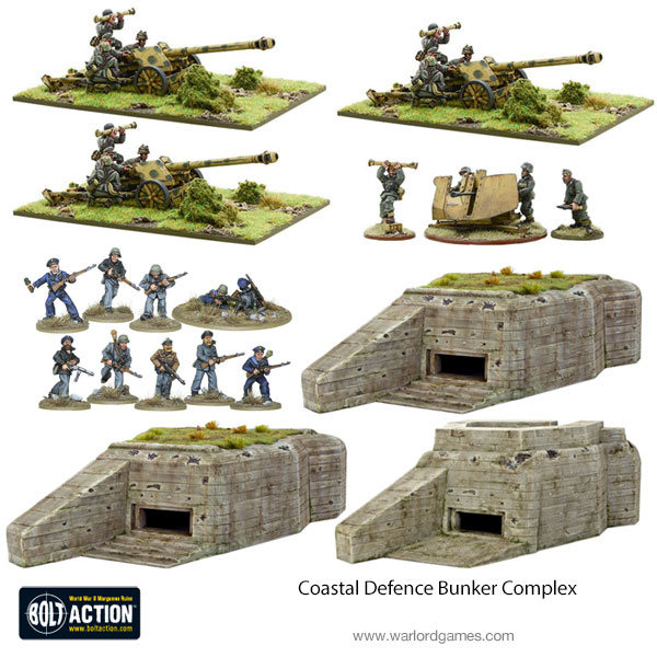 Bolt Action Coastal Defence Bunker 842010002 