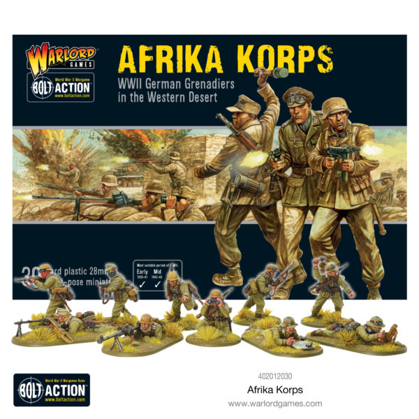 Afrika Korps plastic box set 