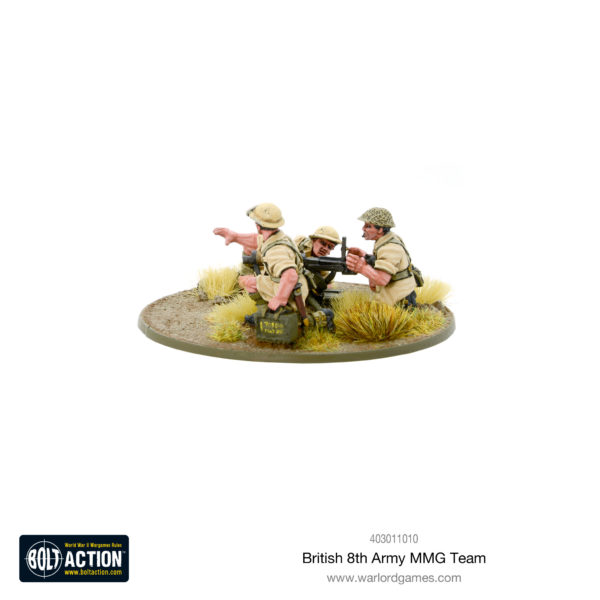 British 8th Army MMG Team