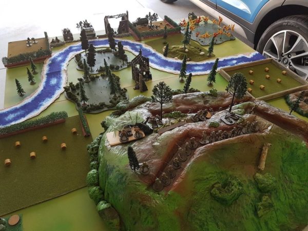 Battleground for the Hay Bale War