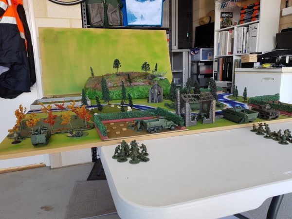 The Hay Bale War commences