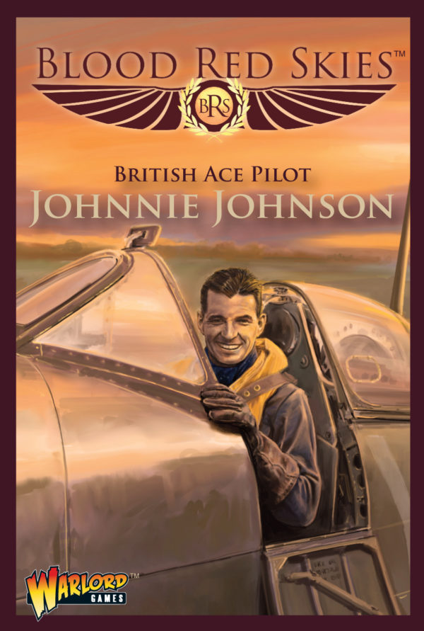 Johnnie Johnson (Spitfire) – Blood Red Skies Ace box