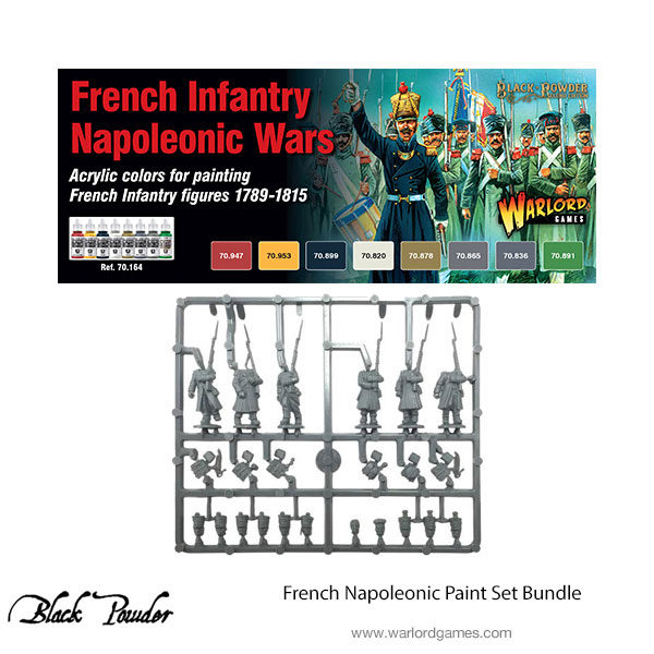 French Napoleonic paint set