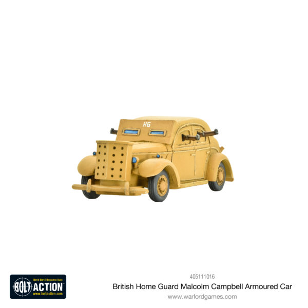 Malcolm Campbell Home Guard armoured car