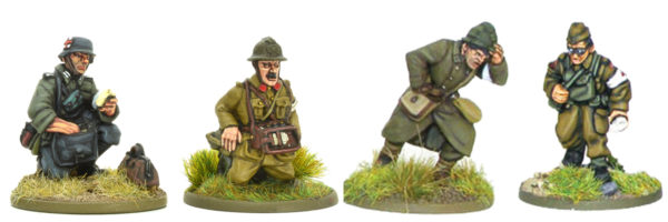 A selection of medics from some of our early war command blisters.