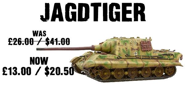 Warlord Games Bolt Action 2 Jagdtiger - Modellino Di Carro Armato In Scala Per Collezionisti E Wargame