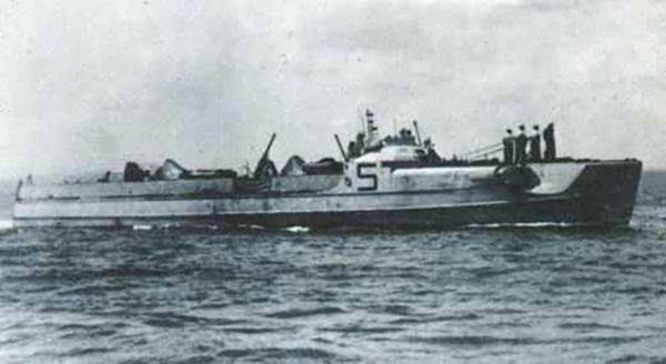 A Kriegsmarine S-100 class E-Boat!