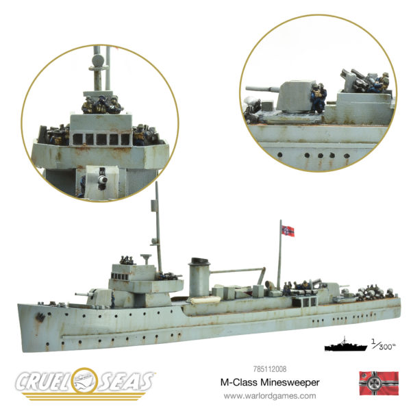 Vorposten Boot, Minesweeper Kriegsmarine | Cruel Seas