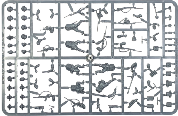Picture of the plastic British-Commonwealth-Infantry sprue