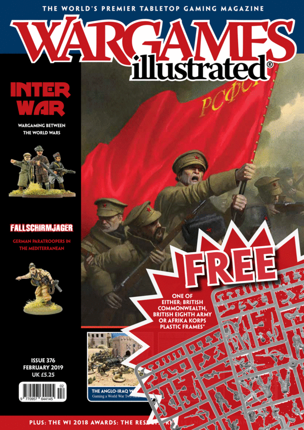 Wargames Illustrated WI376 February Edition (With FREE Plastic Sprue)