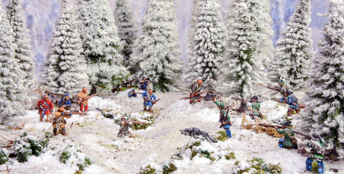 Details about   Roger's Rangers in Snowshoes French and Indian War unpainted 28mm FIW003 