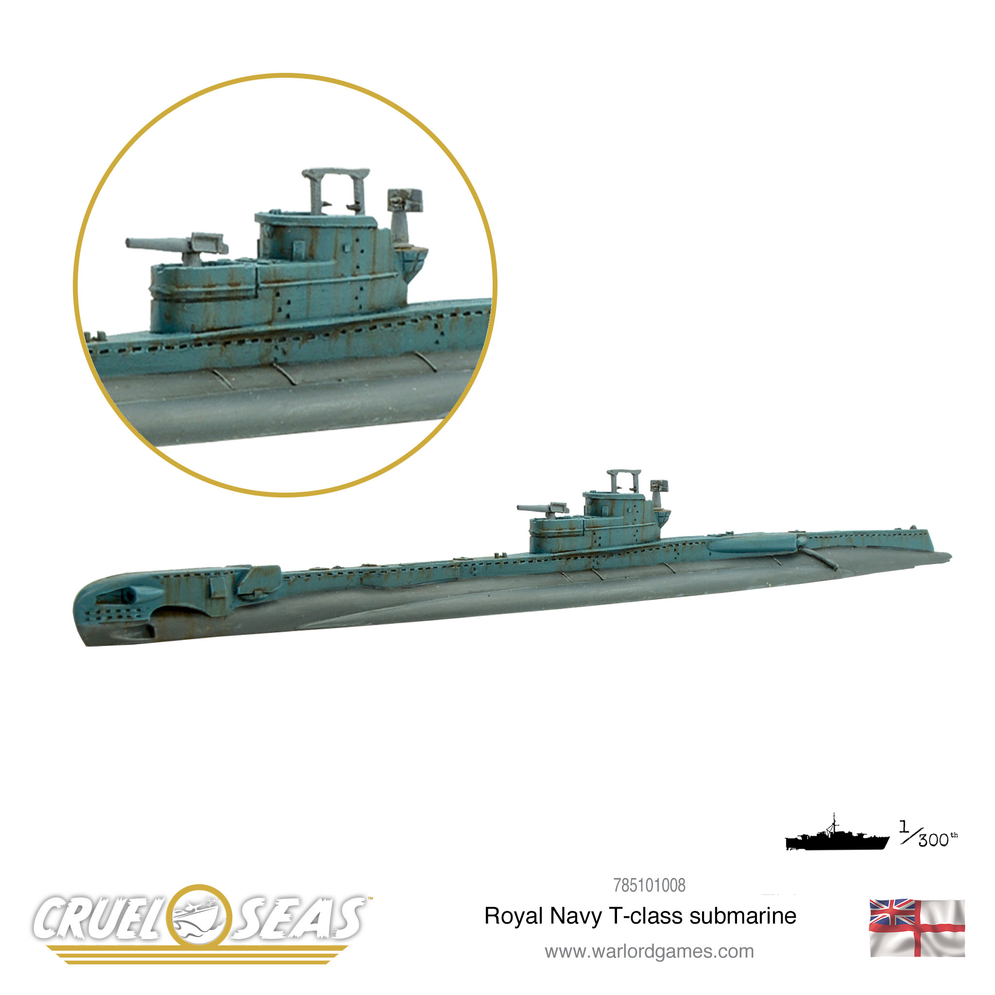 Royal Navy T-class Submarine