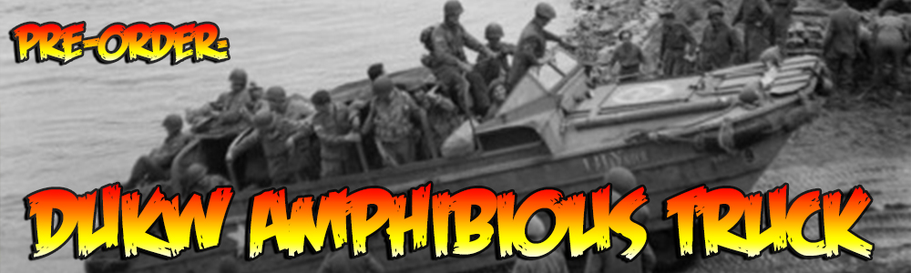 BNIB. Details about   28mm Warlord Games US DUKW Amphibious Truck Bolt Action WWII 