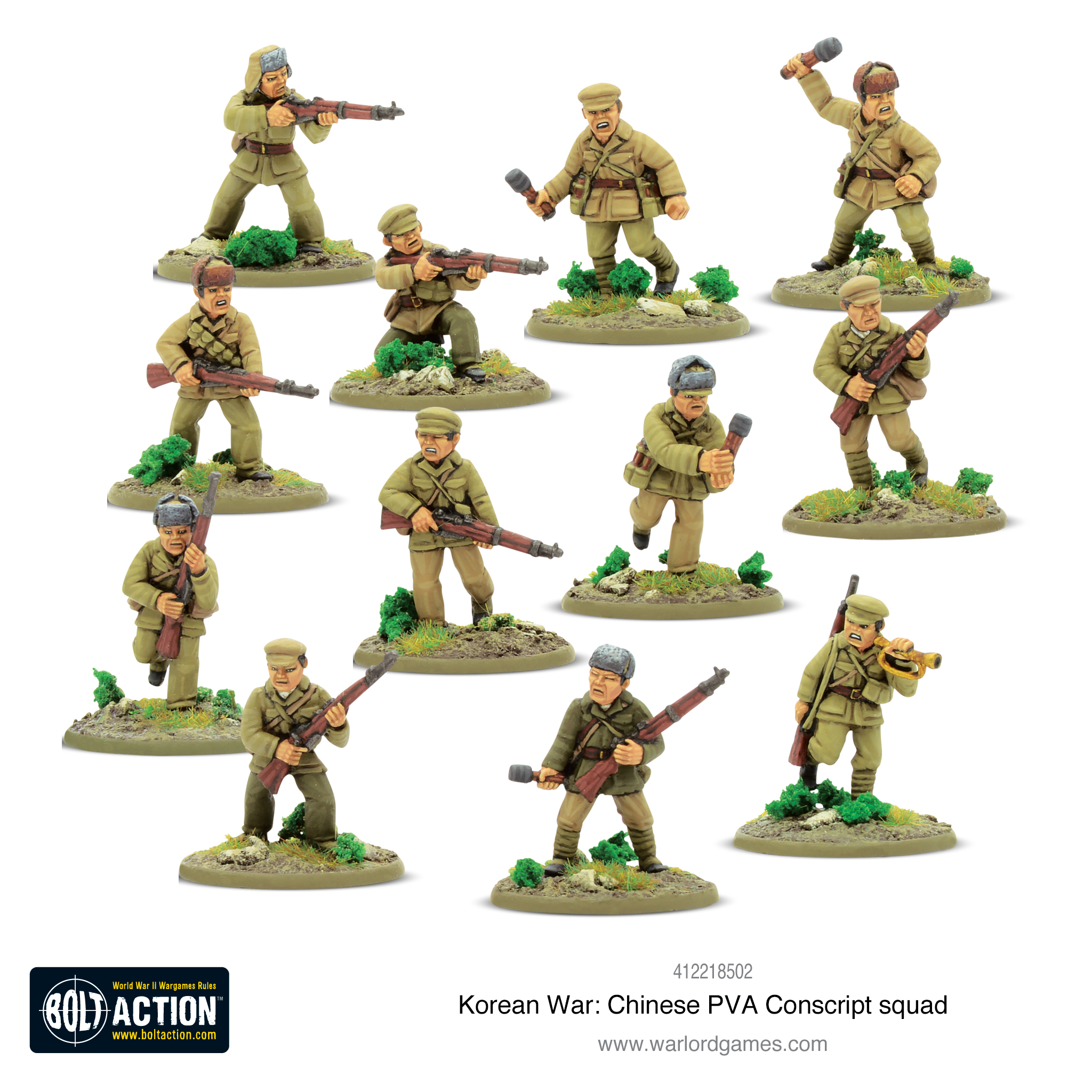 Chinese PVA Conscript Squad