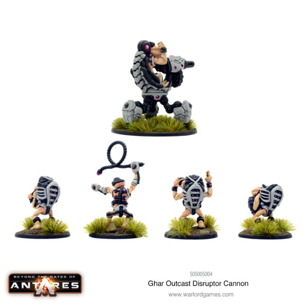 Ghar Outcasts Disruptor Cannon Rear